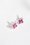Heliophilia Silver Pendientes de Plata de Ley 925 Stud 4,5 mm